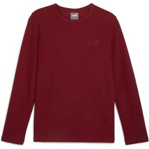 PUMA Unisex Ess Elevated Wafel Longsleeve Tee Tees