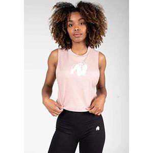 Addison Drop Armhole Tank Top - Pink - S