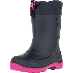 Kamik Snobuster1 rubberlaarzen voor meisjes, blauw (Navy Magenta NAM), 32 EU