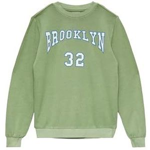 s.Oliver Sweatshirt voor jongens met opschrift, 7372 groen, 152