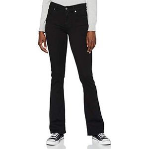 7 For All Mankind Bootcut Jeans voor dames, zwart, 25
