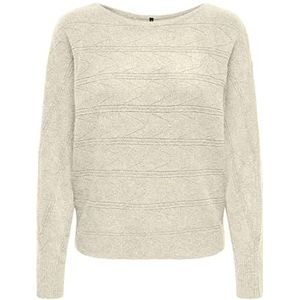 ONLY - ONLJEANETT - Trui - Beige - Lange Mouw