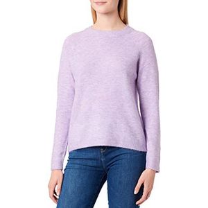 PIECES dames Pullover trui Pcjuliana Ls O-hals Knit Noos Bc, Purple Rose, S