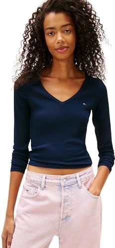 Tommy Jeans Shirt 'ESSENTIAL'  marine