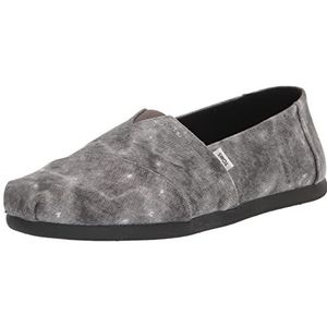 TOMS Alpargata 3.0 Platte slippers voor heren, Versterkt Zwart, 45 EU