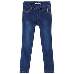 NAME IT NMFPOLLY Jeansbroek voor meisjes, donkerblauw (dark blue denim), 80 cm