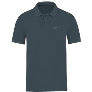 Trigema Poloshirt voor heren, antraciet, S