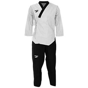 Dorawon En Col Y Trommels Uniform Taekwondo Man, Wit, Fris Uniek (Snee Maker : 190 cm)