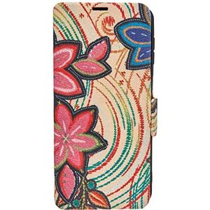 Commander Curve Book Case Deluxe voor Samsung A225 Galaxy A22 4G Flowers