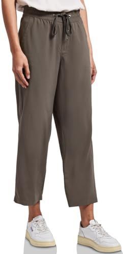 Street One - Wide Legs - Dames Broeken - Bruin - Loose Fit - High Waist