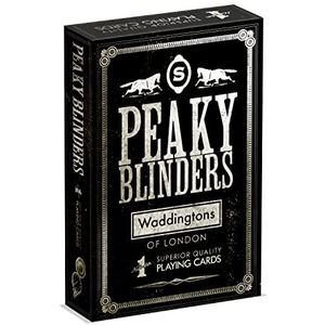 Waddingtons nummer 1 Peaky Blinders speelkaartspel, betreed de wereld van Tommy Shelby en speel met Arthur, Polly, Ada, Lizzie, Michael en Finn, cadeau en speelgoed voor jongens, meisjes en