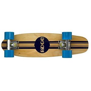 Ridge Retro Skateboard Mini Cruiser, blauw, 22 inch, WPB-22