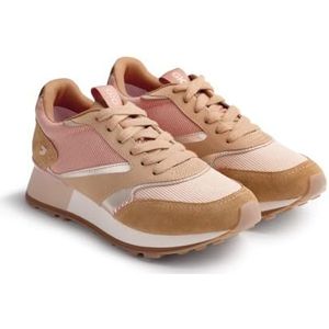 Gioseppo - Lawton - Sneakers - Suède en Ribfluweel - Metallic Accenten - Hielstabilisator - Anatomische Binnenzool