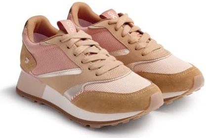 Gioseppo - Lawton - Sneakers - Suède en Ribfluweel - Metallic Accenten - Hielstabilisator - Anatomische Binnenzool