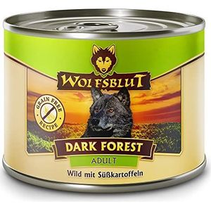 Wolfsblut Dark Forest Hondenvoer voor volwassenen, 200 g, 6 stuks