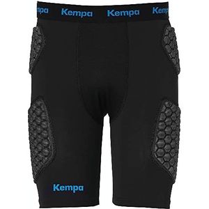 Kempa Beschermende shorts, gevoerde onderbroek voor heren, korte protectorbroek, onderbroek voor handbal, volleybal enz. zwart