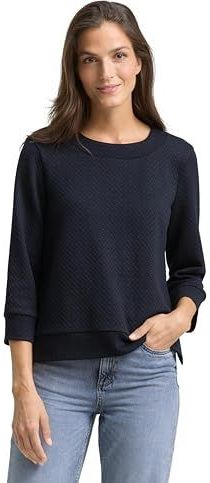 TOM TAILOR Sweatshirt voor dames, 10668 - Sky Captain Blue, XL