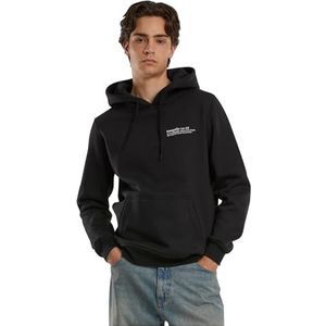 Mister Tee Heren Hoodies Tranquille Hoody, Regular Fit, S, zwart, S