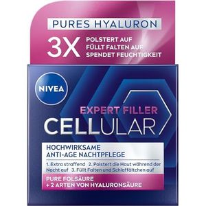 NIVEA - Cellular Expert Filler - Nachtverzorging - 50 ml - Hyaluron