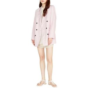 Sisley Womens 2X2PLW017 Jacket, Lilac 84D, 38, Lilac 84d, 38