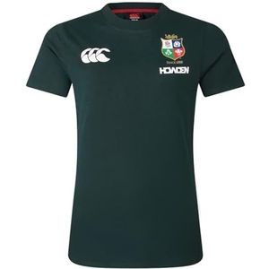 Canterbury Katoenen jersey met Britse en Ierse leeuwen voor dames, Scarabee, 8