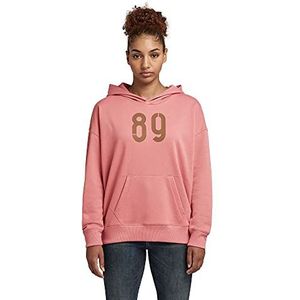 G-STAR RAW Graphic Back Snaps Hoodie Sweats voor dames, roze (Dusty Rose D20429-a613-3479), L