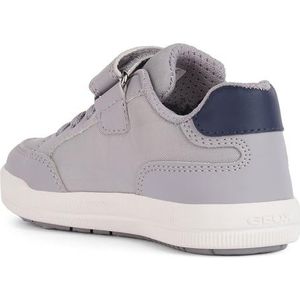 Geox J Arzach Boy A Sneakers, grijs/marineblauw, 33 EU, Grey Navy, 33 EU