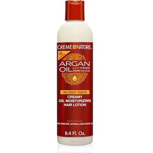 Creme of Nature - Argan - Hydraterende Lotion - Transparant - 250 ml - Sulfaatvrij