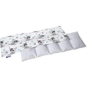 Kersenpit Kussen 60x20cm 800g 100% Katoen Medi Partners 5 kamers Graankussen Grote Eco Natuur Warmtekussen Koudetherapie Afneembare Hoes