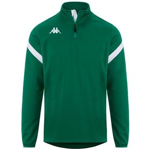 Kappa - Dolvole - Sweatshirt - Halve Rits - Heren - Nauw Aansluitend - 100% Polyester
