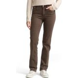 TOM TAILOR Dames Jeans, 39235 - Chocolate Brown Denim, 34W / 30L