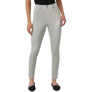 HUE Dames Ultra zachte denim leggings met hoge taille, Zilvergrijs, S