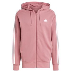 adidas Heren Essentials French Terry 3-strepen volledige rits track top, 3XL