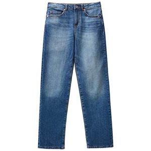 United Colors of Benetton Broek 47YFDE00J jeans, denim blauw 901, 33 dames, Denim Blauw 901