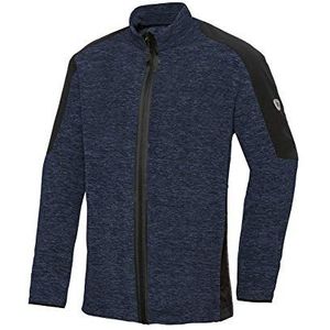 BP 1829-040-0113-XLn opstaande kraag fleece jack voor mannen, 100% polyester, ruimte-blauw, maat XL