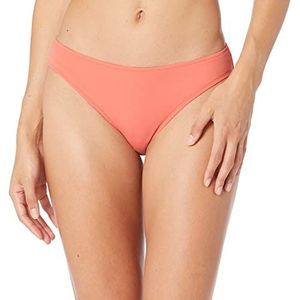 Amazon Essentials Klassieke bikini voor dames, badpak, koraalroze, medium