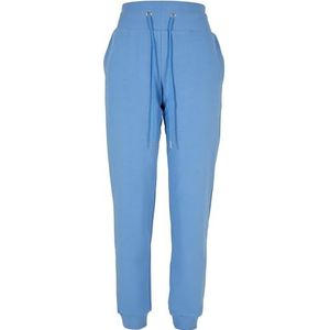 Urban Classics Dames Organic High Waist Sweat Pants, broek voor dames, horizonblauw, Horizonblauw, XS