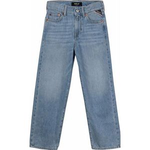 Replay straight fit jeans 9ZERO1 voor jongens, 010, lichtblauw, 8 Jaar