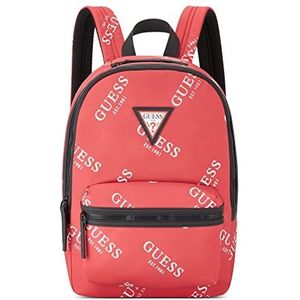 GUESS Originals Logo Rugzak, ROOD, Rood, One Size