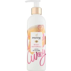 Pantene Pro-V Styling Crème + thermoprotector, natuurlijke krullen, zonder spoelen, verzorgend, met kokosolie, voor kroes en zachte en gehydrateerde krullen, 235 ml