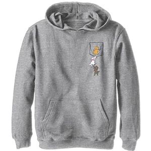 Kids' Disney The Aristocats Kitten Crawl Youth Pullover Hoodie, Athletic Heather, Small, Athletic Heather, S