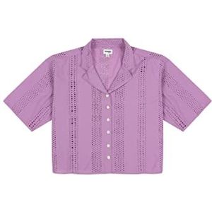 Wrangler Oversized 2RESORT Shirt, Smokey Grape, XS, Smokey Grape, XS