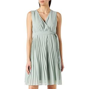 ESPRIT Maternity Damesjurk, geweven mouwloze jurk, Cement Grey - 54, 36