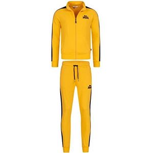 Lonsdale Men's BEICKERTON sweatshirt, geel/zwart, 3XL