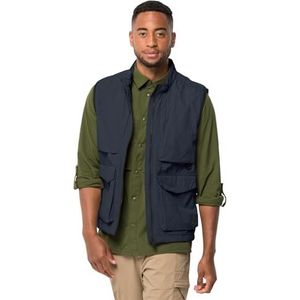 Jack Wolfskin LIGHTSOME Wandelvest voor heren, maat M, nachtblauw, maat XL, nachtblauw, XL