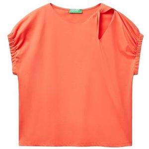 United Colors of Benetton T-shirt, Oranje, XL