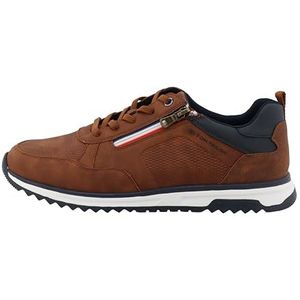 Tom Tailor Heren 9580050002 sneakers, cognac, 41 EU, cognac, 41 EU