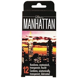 RILACO condooms Manhattan 12 stuks, 1-pack (1 x 12 stuks)