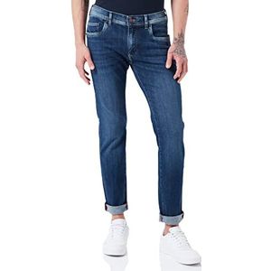 Pioneer Authentic Jeans Ryan 5-pocket jeans, Dark Blue Used Buffies, 40W x 34L