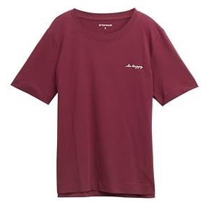 TOM TAILOR T-shirt voor dames, 35736 - Deep Wine Red, XL